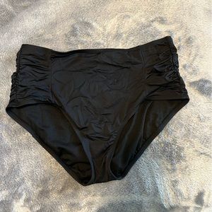 Kona Sol Black Bathingsuit Bottoms